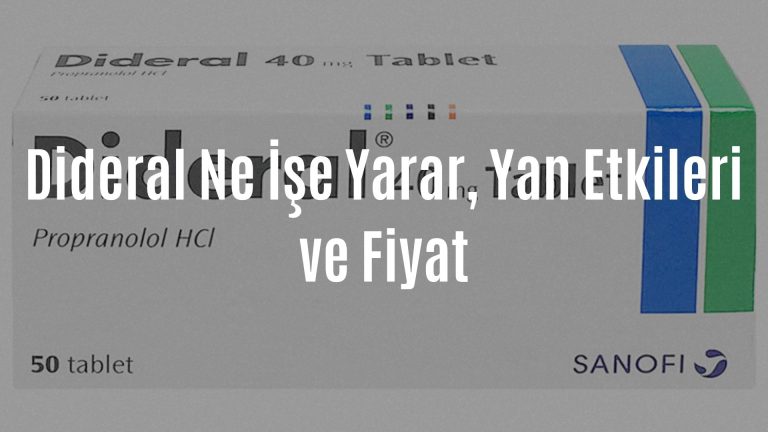 Dideral Fiyat - İlaç Fiyat 2024